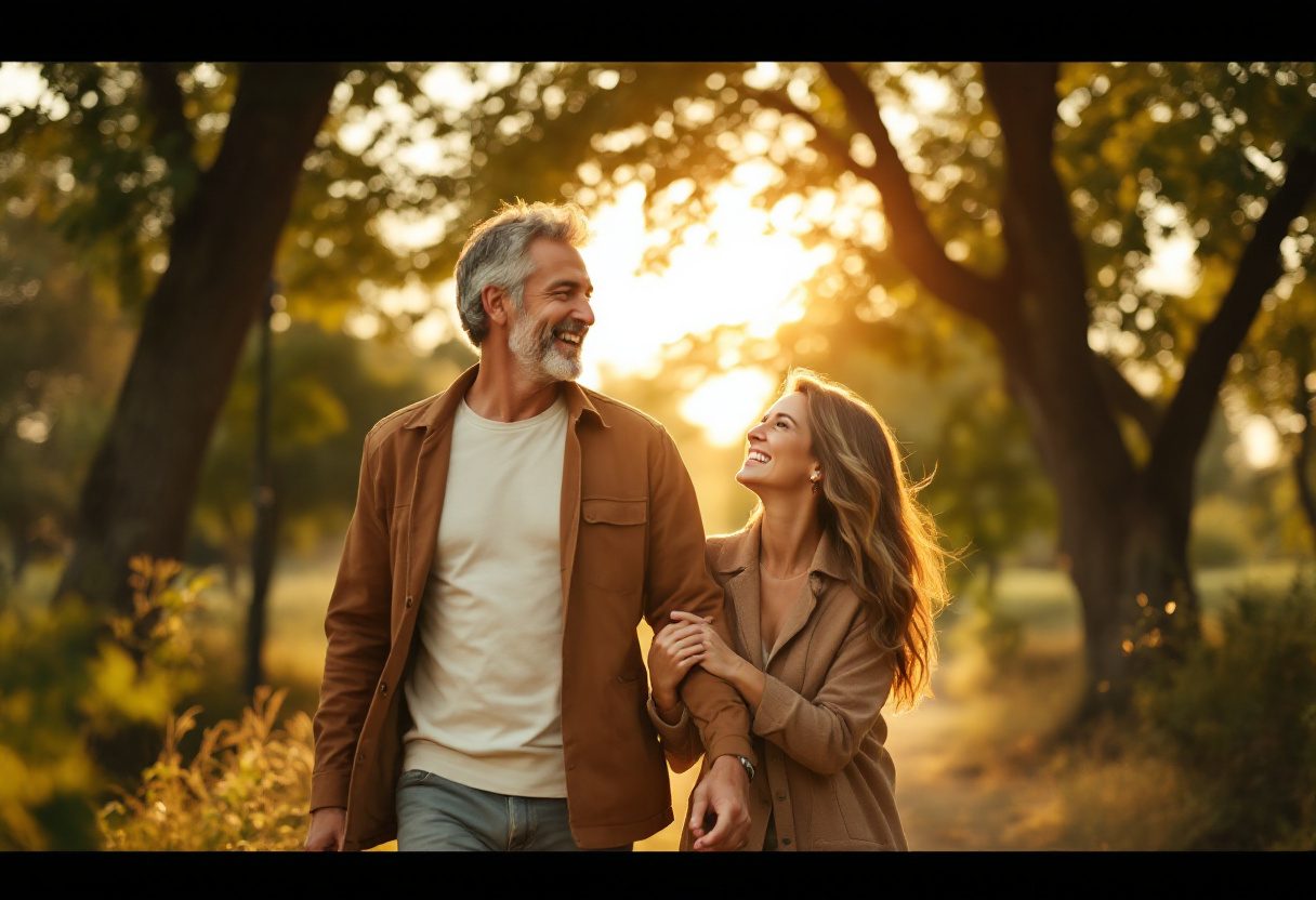 Uomo attivo che si prende cura del proprio benessere