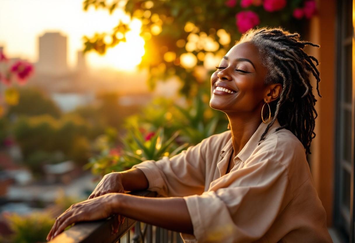 Wellness lifestyle with natural ingredients