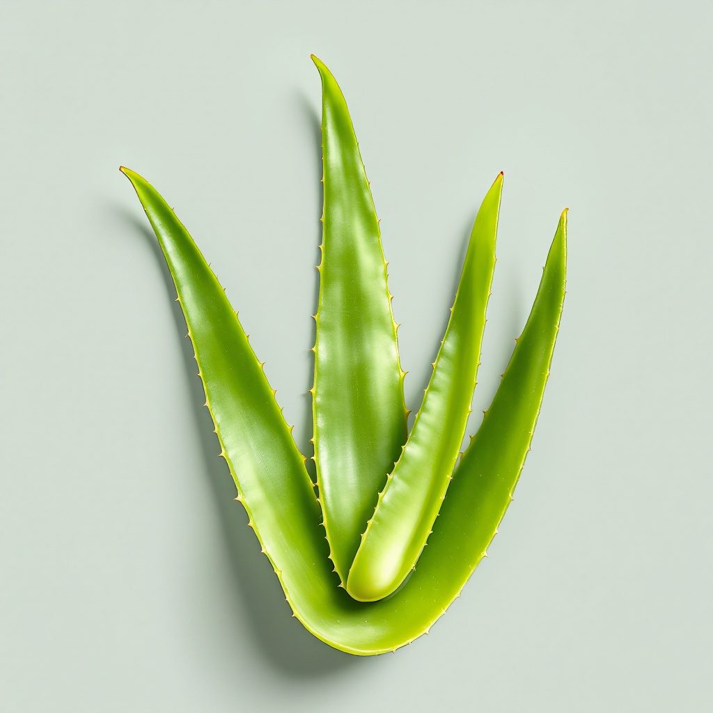 Aloe vera biljka s listovima
