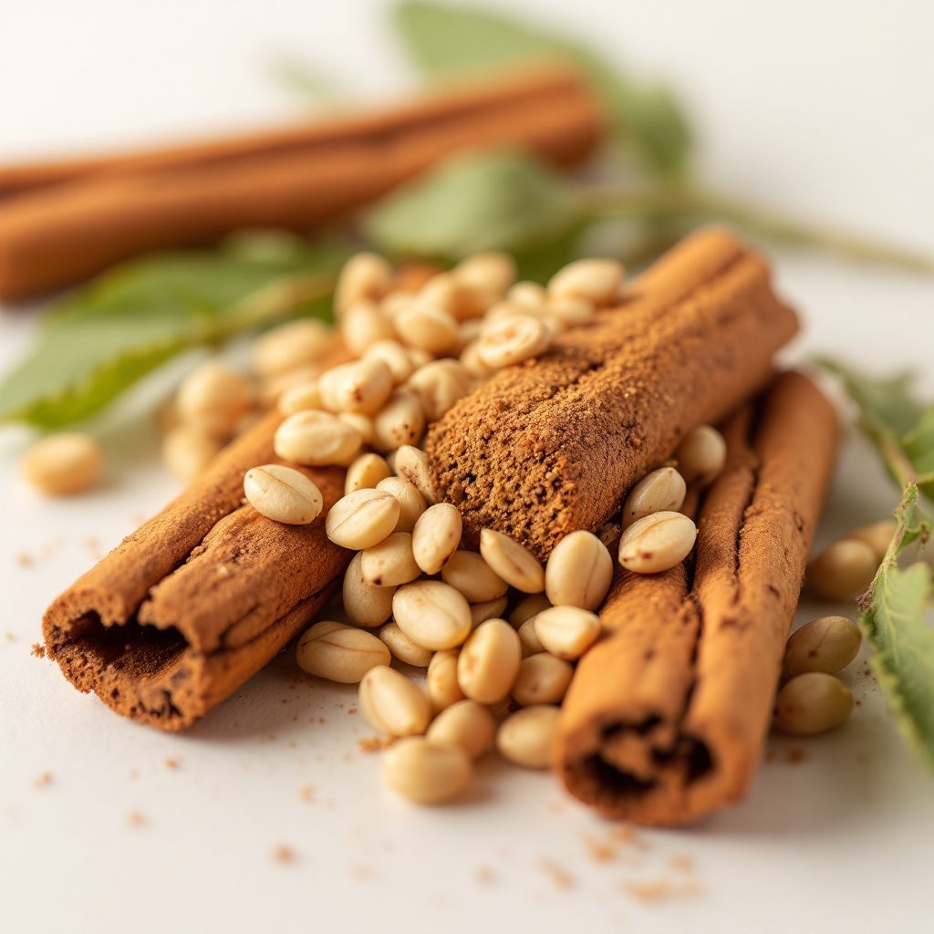 Cinnamon bark and sticks as natural botanical ingredient