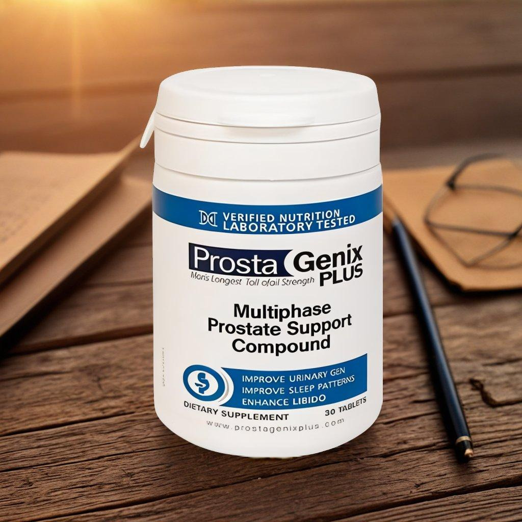 ProstaGenix supplement bottle detail