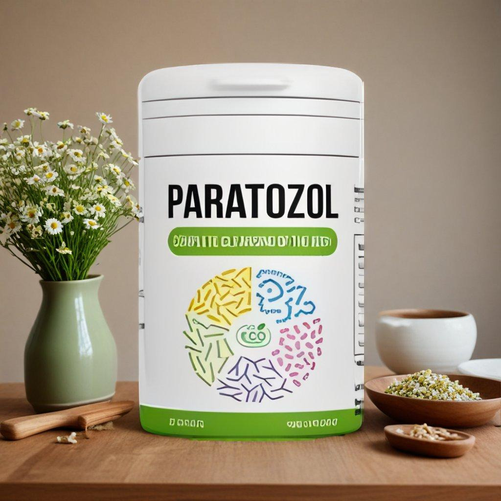 Paratozol produkto pakuotė iš arti
