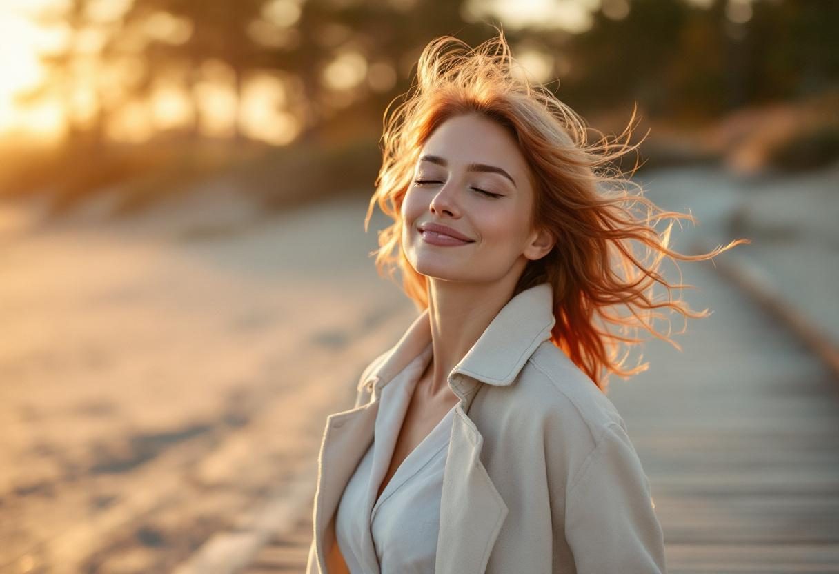 Persona lieto acu pilienus mājīgā vidē