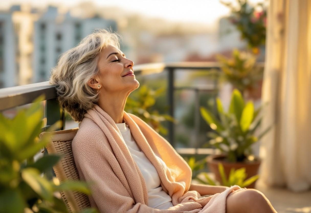 Imagen temática de bienestar y rutina diaria