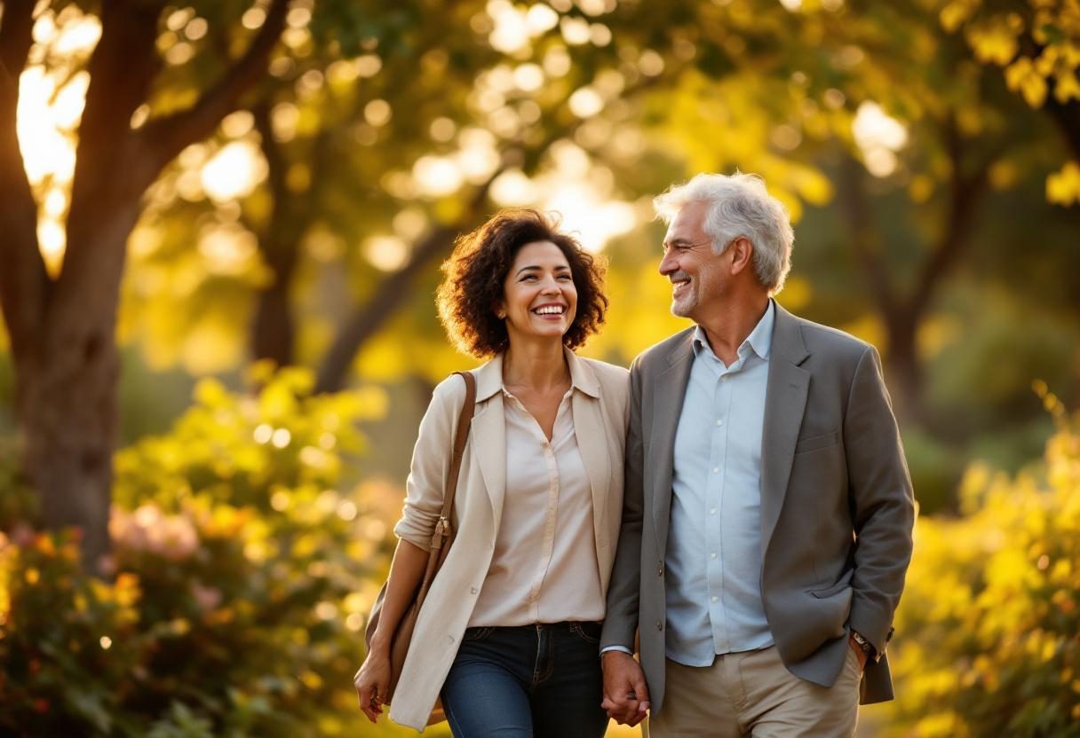 Persona disfrutando de bienestar y equilibrio diario