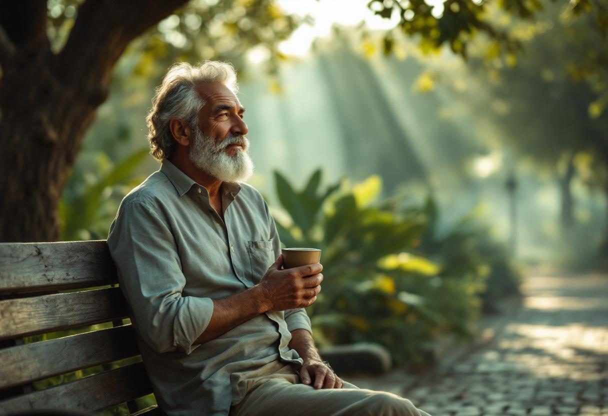 Rutina de cuidado personal en ambiente relajado