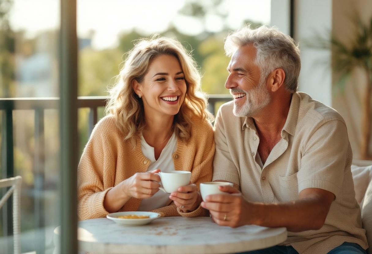 Personas mayores activas disfrutando de la vida