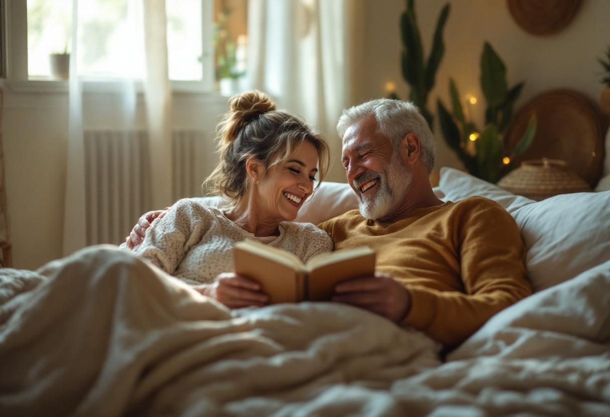 Persona adulta llevando una vida activa y saludable