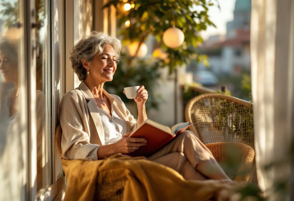 Imagen temática de bienestar y vida activa