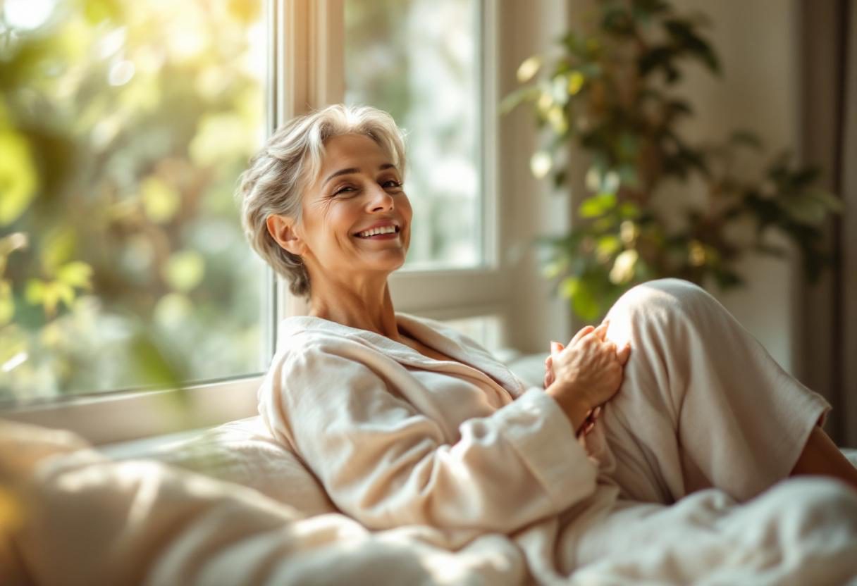 Persona realizando actividad física con bienestar articular