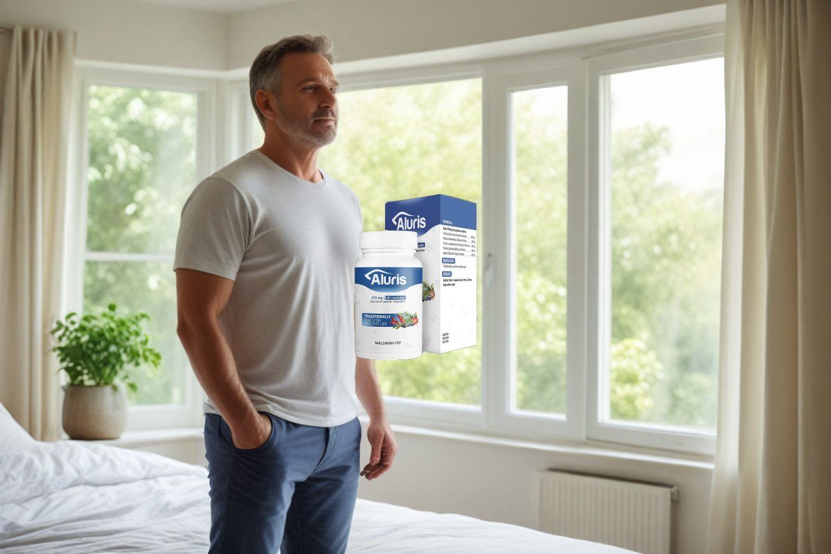 Lifestyle image of Aluris Prostatitis supplement use