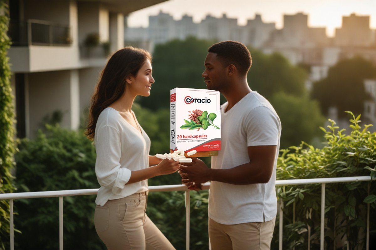Coracio Cardio supplement in a healthy lifestyle setting