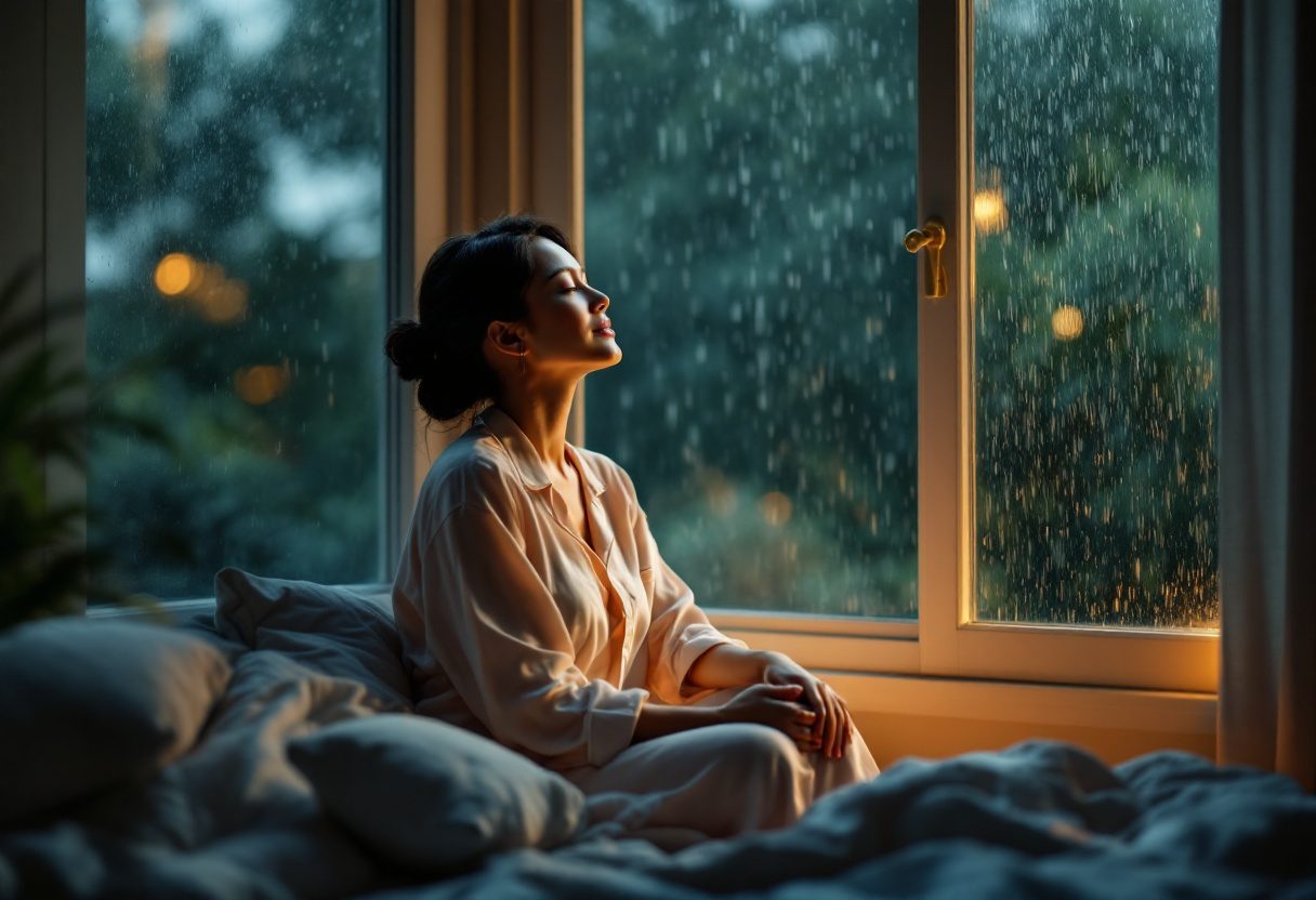 Lifestyle image of a calm evening with Insomnix