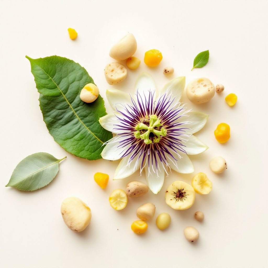 Flor de pasiflora o pasionaria