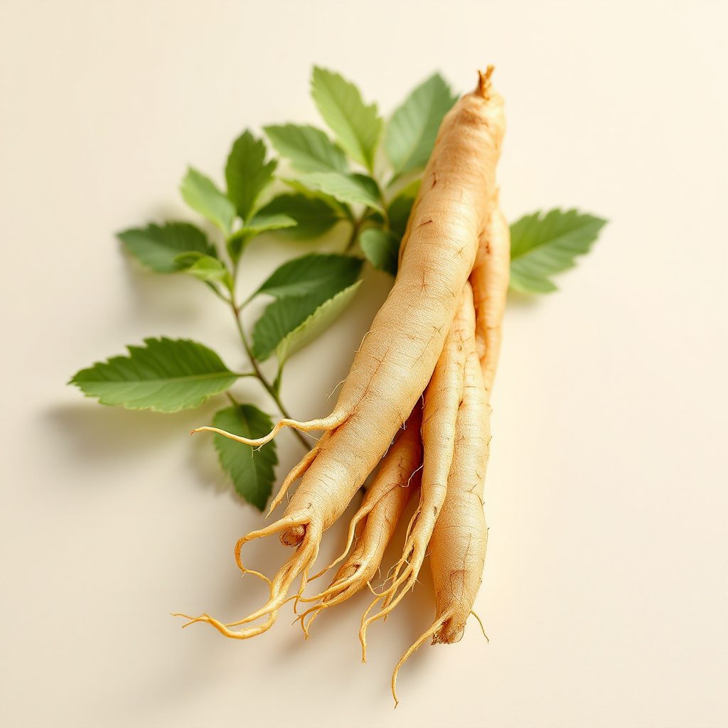 Panax ginseng rod