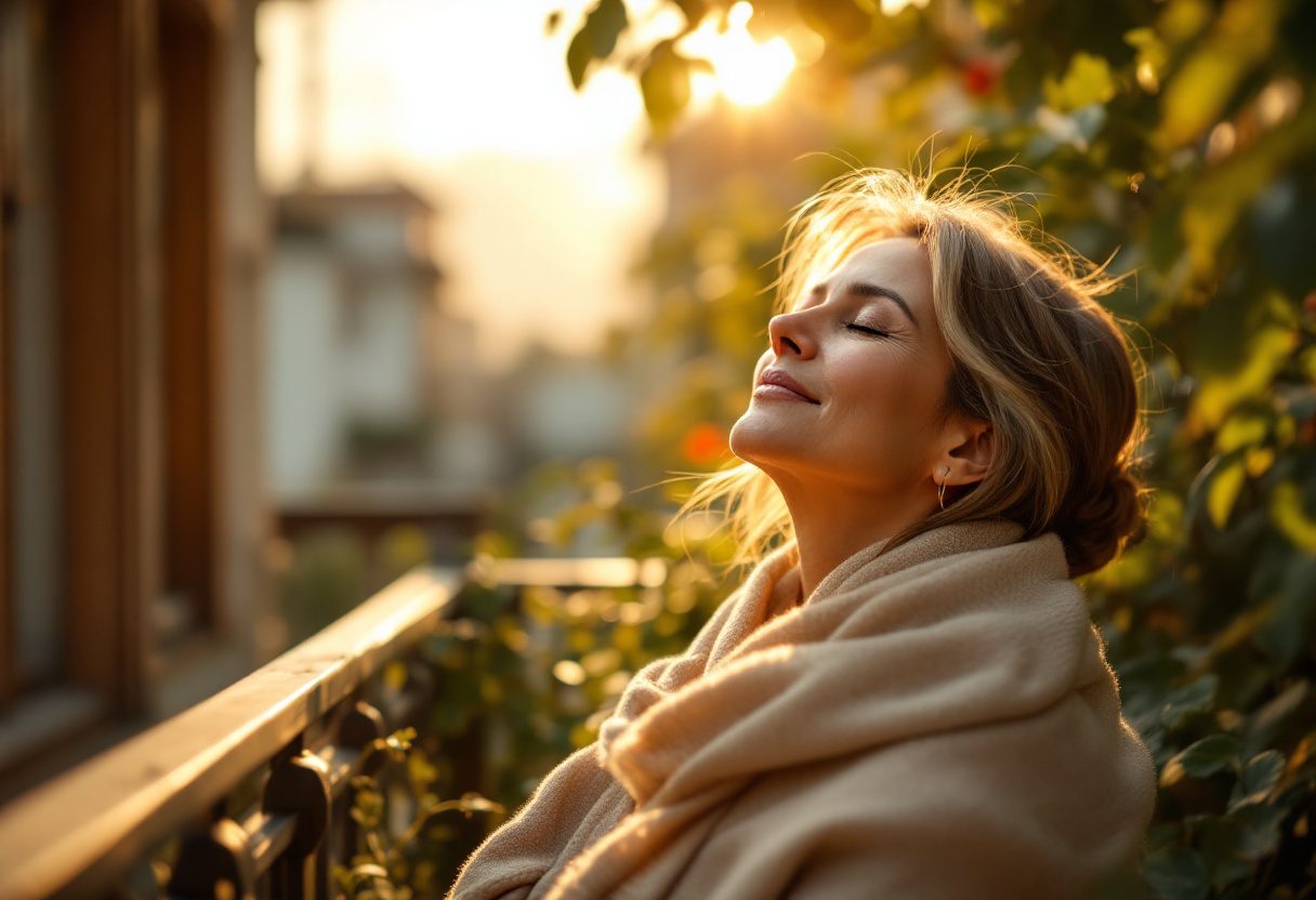 Mujer aplicando sérum facial Gialuron