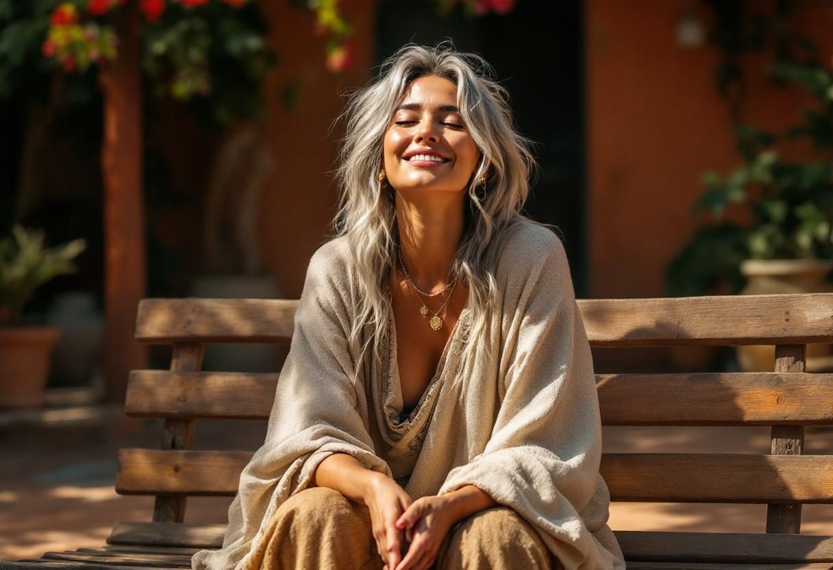 Rutina de cuidado facial en el hogar con ambiente relajante