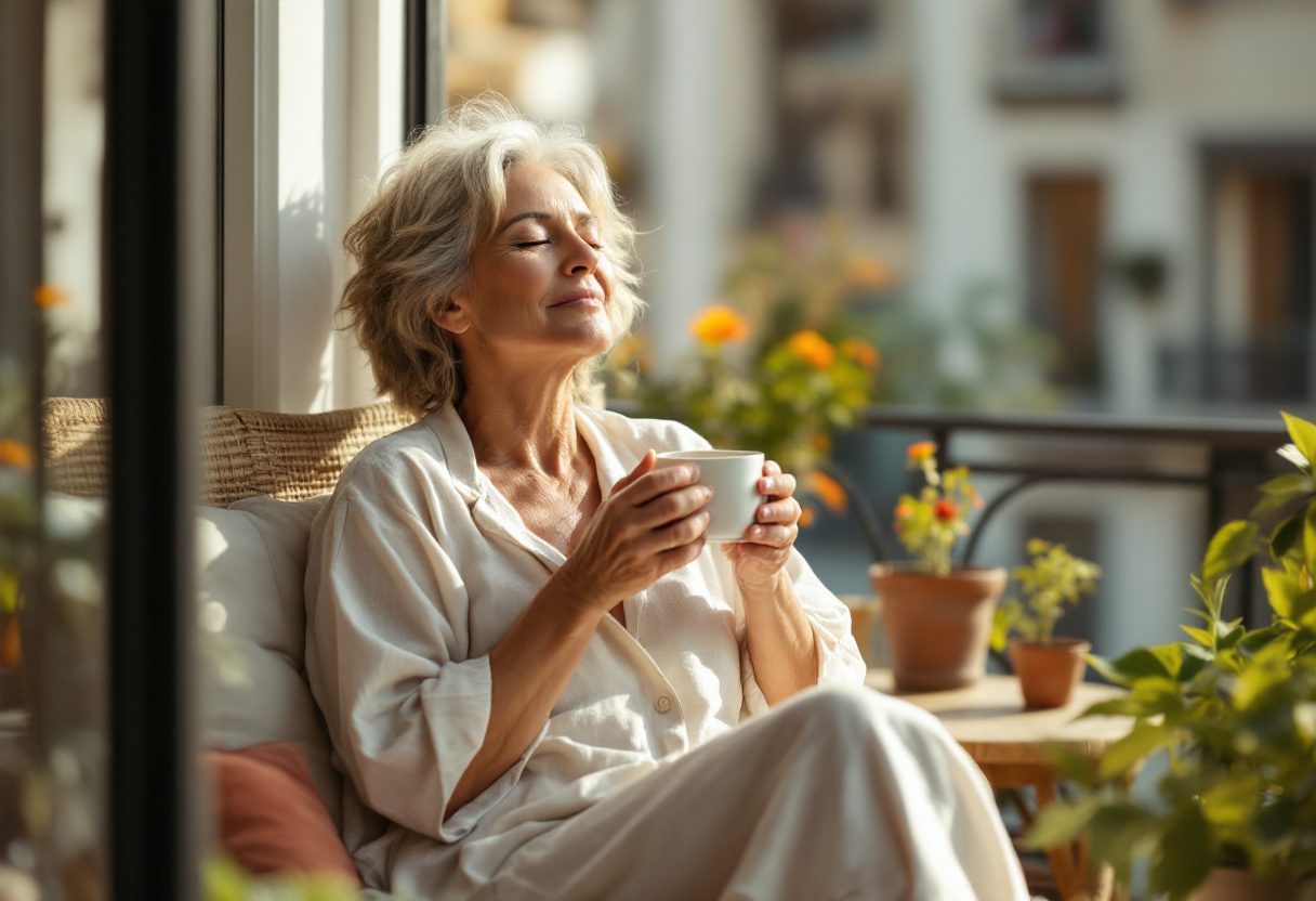 Ambiente relajado con Papaya Cleanse Stomach en uso