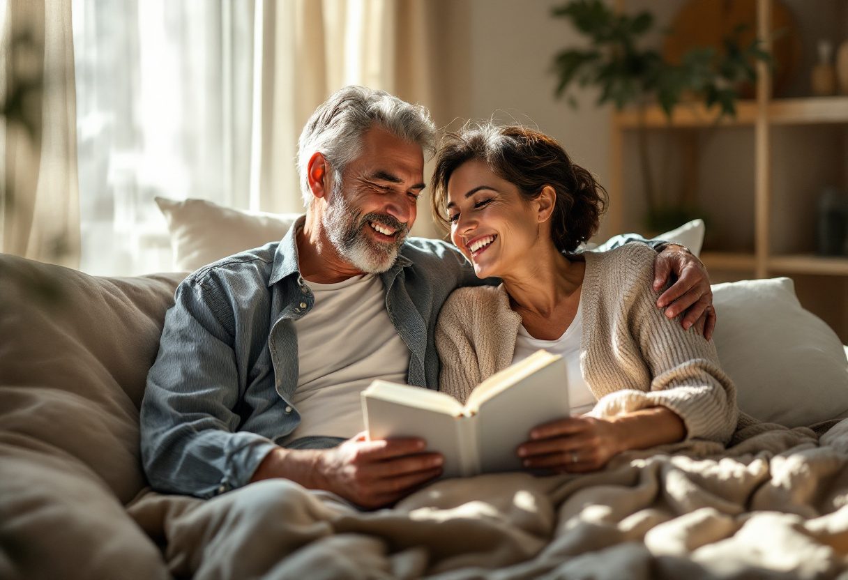 Hombre adulto activo disfrutando de la vida