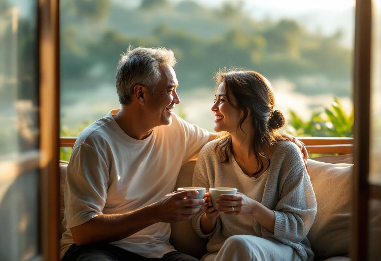 Healthy lifestyle wellness routine with natural supplements