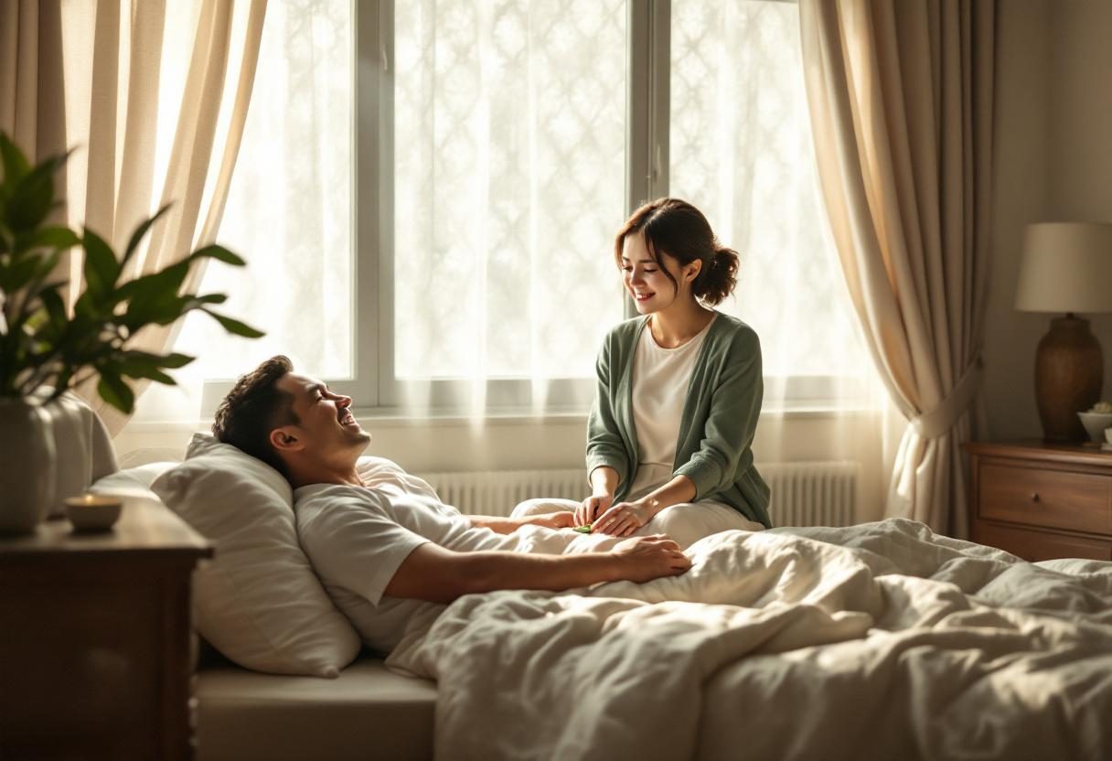 Mature man maintaining active healthy lifestyle