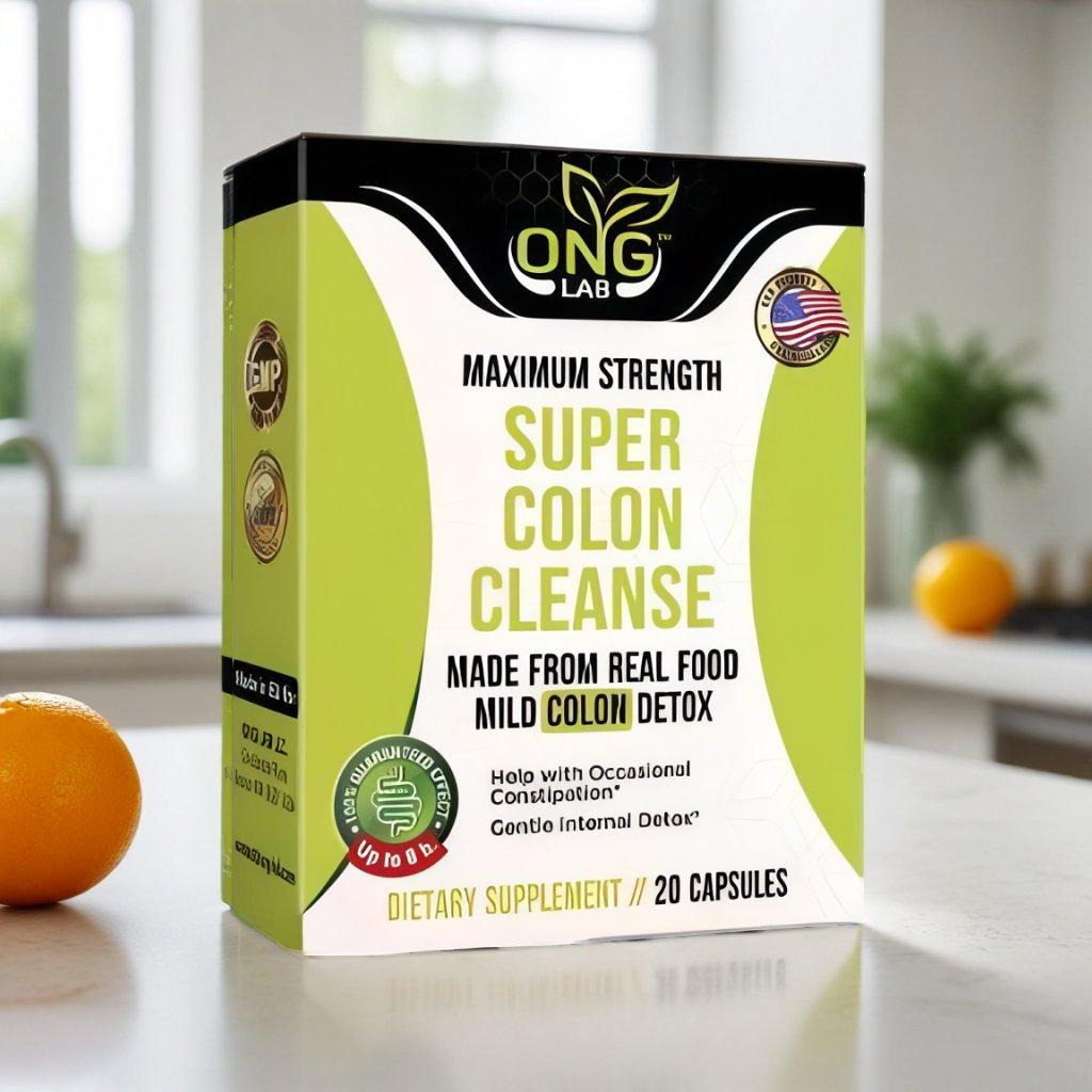 SUPER COLON CLEANSE product packshot
