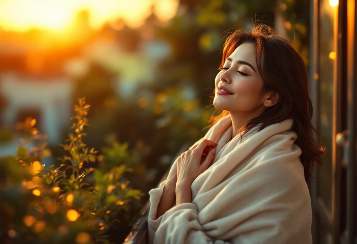 Herbal tea lifestyle image