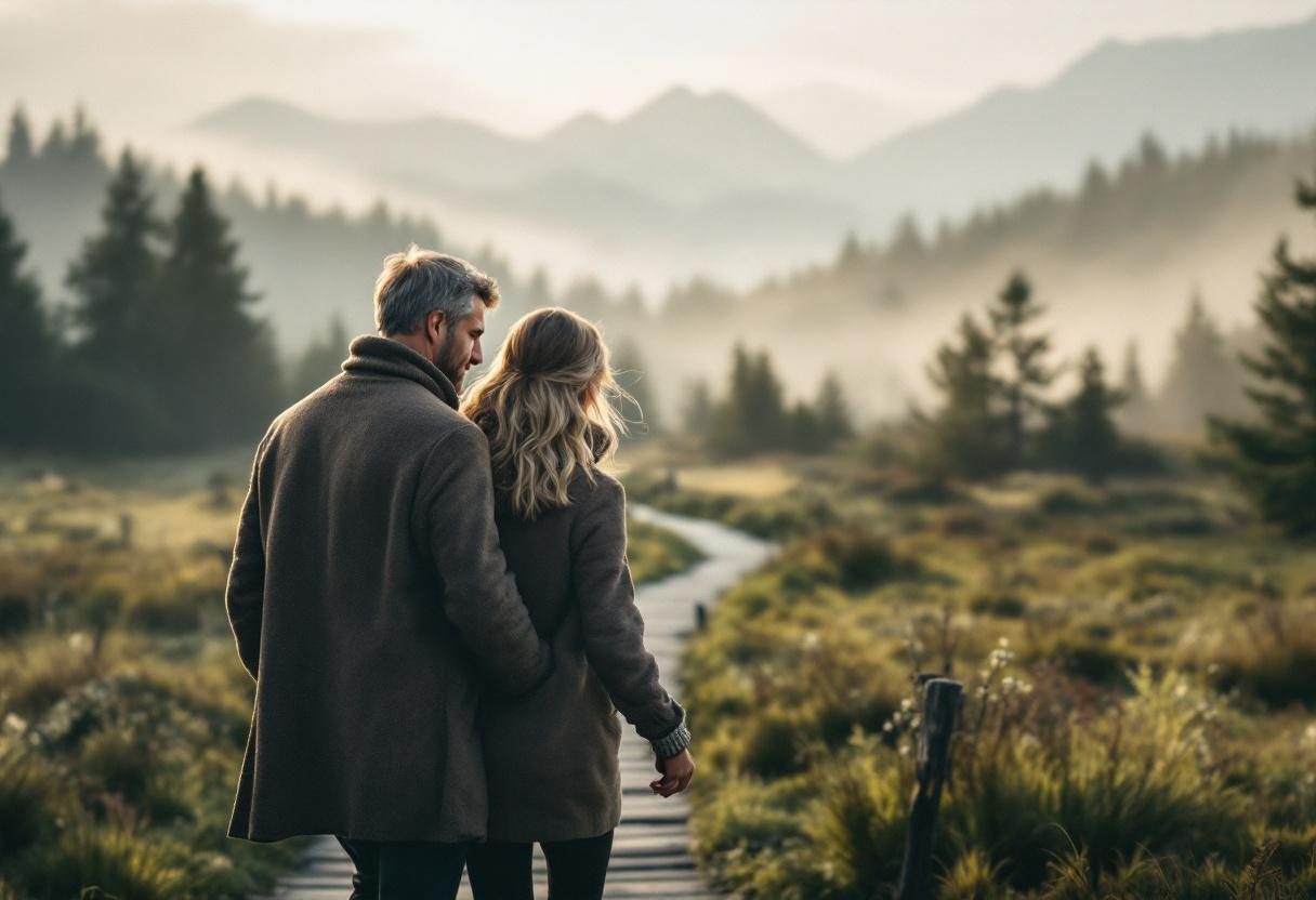 Mężczyzna cieszący się aktywnym życiem - zdrowy styl życia