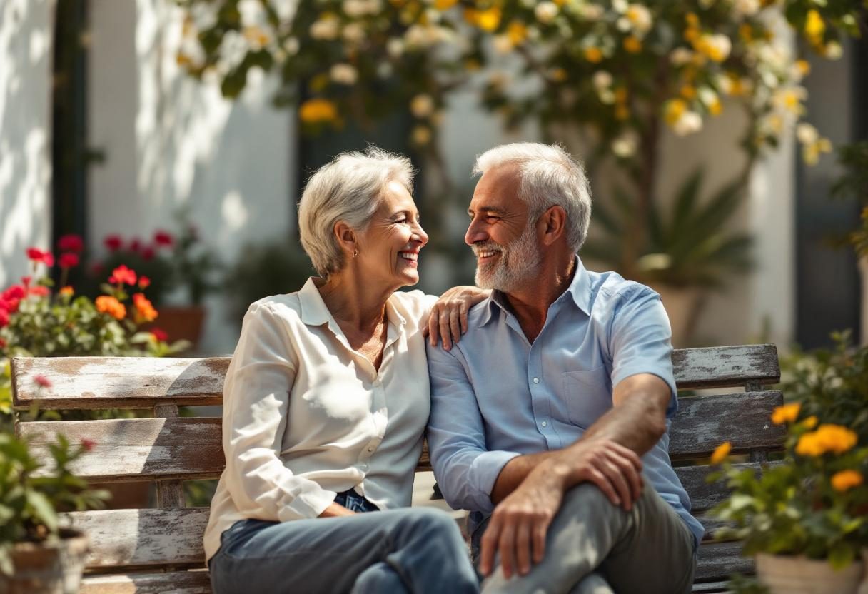 Homem maduro ativo, bem-estar e qualidade de vida