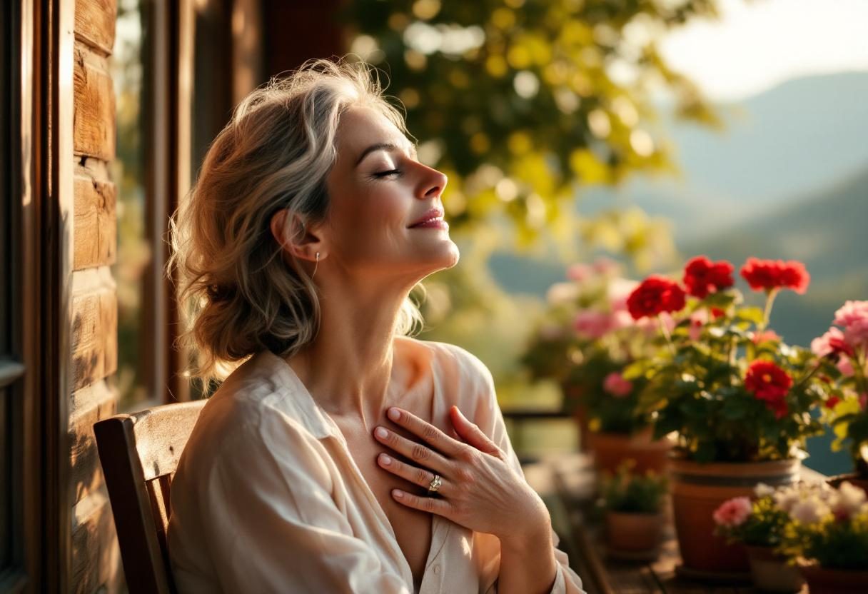 Femei în natură bucurându-se de viața activă și sănătoasă