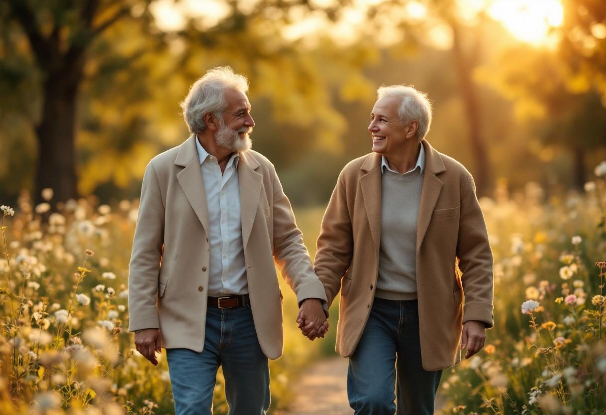 Activitate fizică moderată în aer liber, stil de viață echilibrat