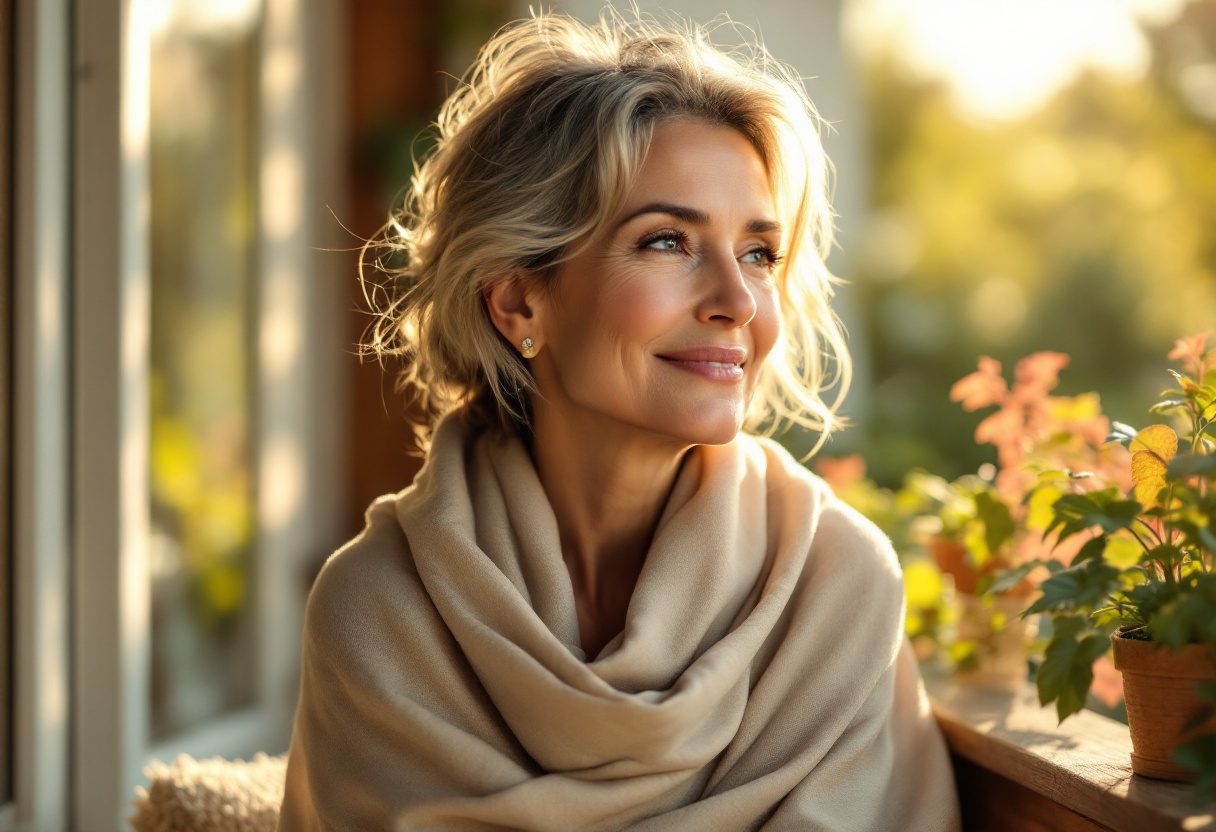 Ceai Parazol preparat într-o cană, pe fundal natural sănătos