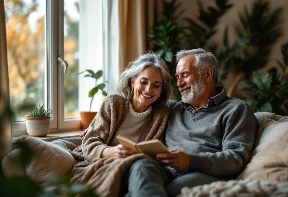 Moment de relaxare cu ceai Parazol într-un mediu natural