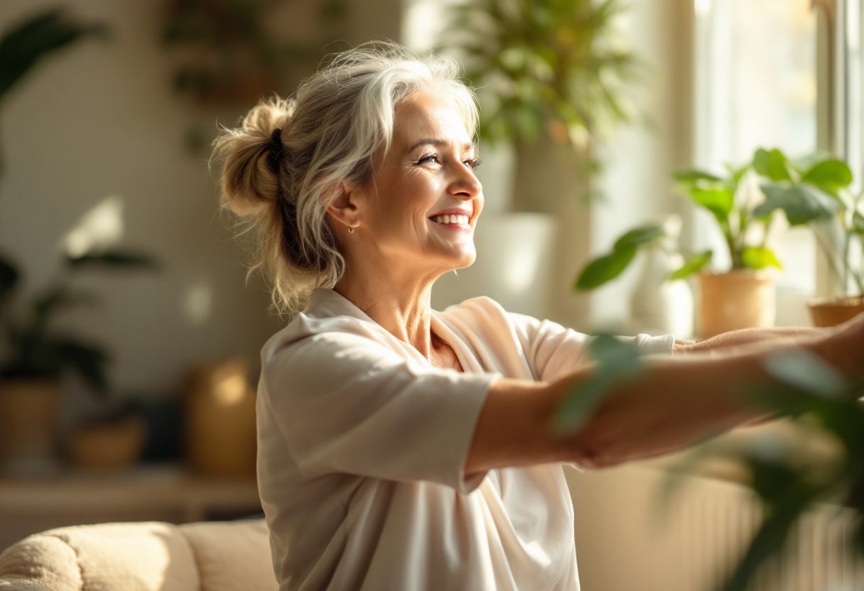 Persoană folosind ROYAL POSTURE într-un mediu de birou, evidențiind confortul și postura corectă