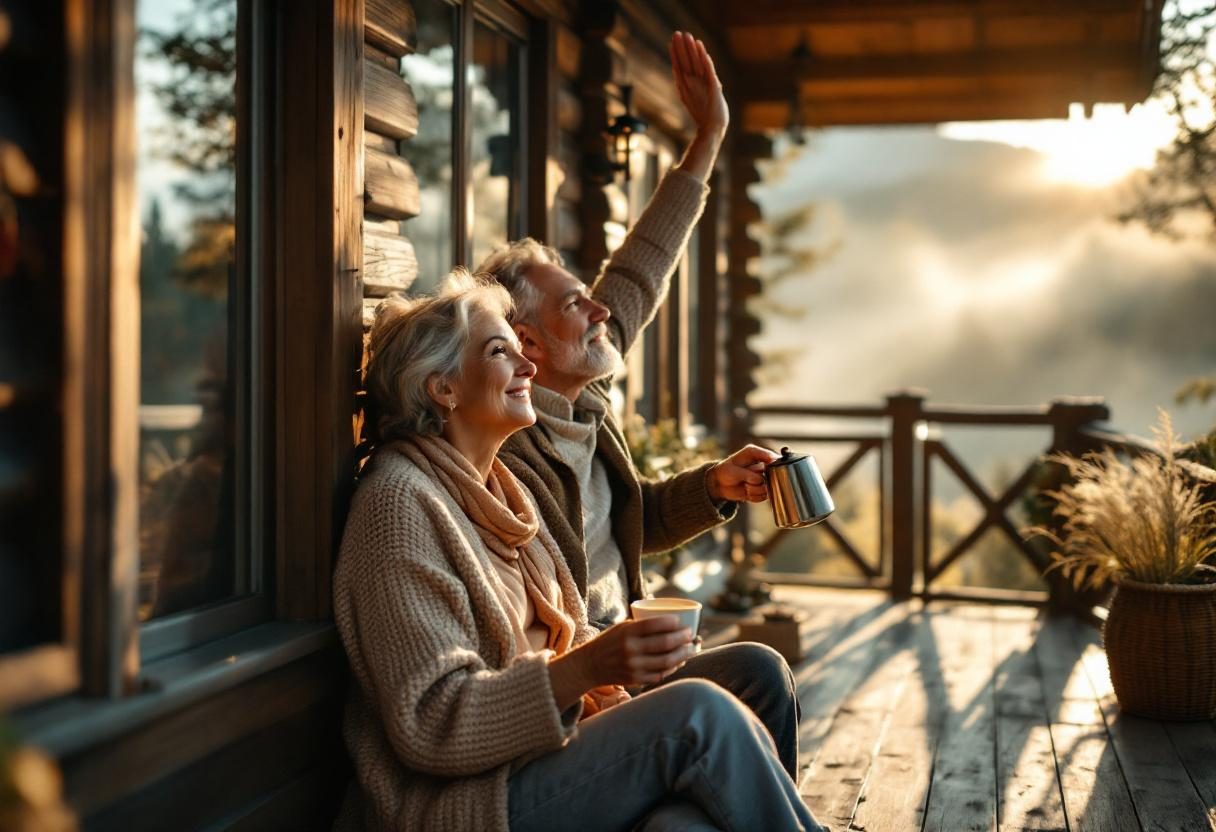 Uravnoteženi doručak sa voćem i povrćem na drvenom stolu