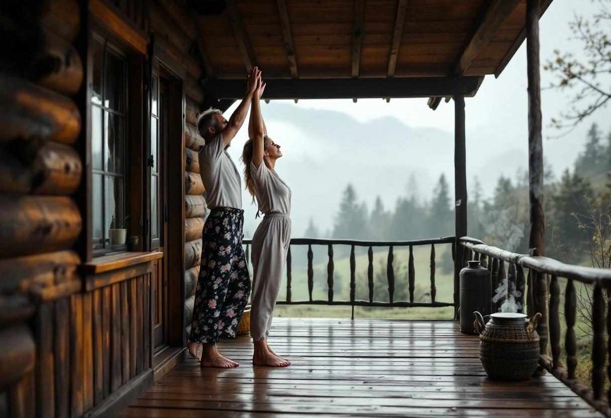 Osoba koja vežba i neguje telo, zdrava aktivnost