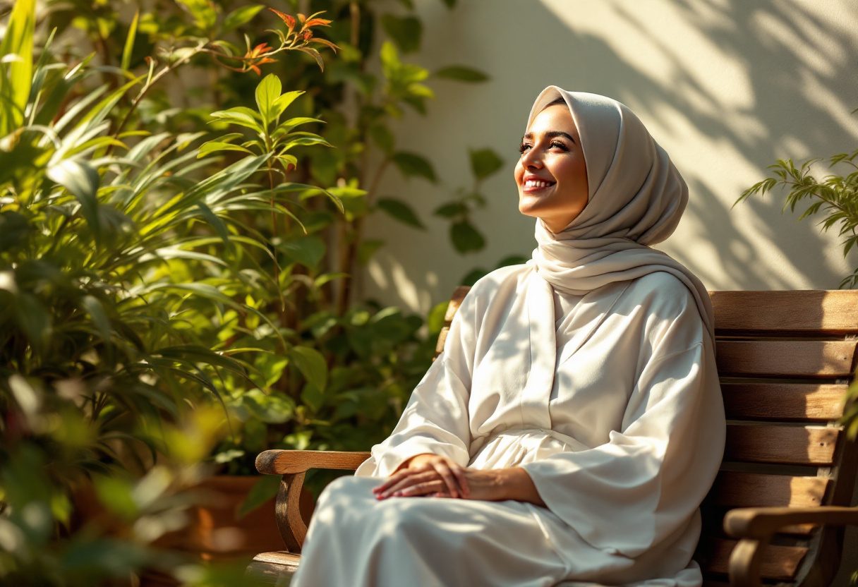 صورة توضيحية لاستخدام بخاخ الأعشاب في نمط حياة يومي