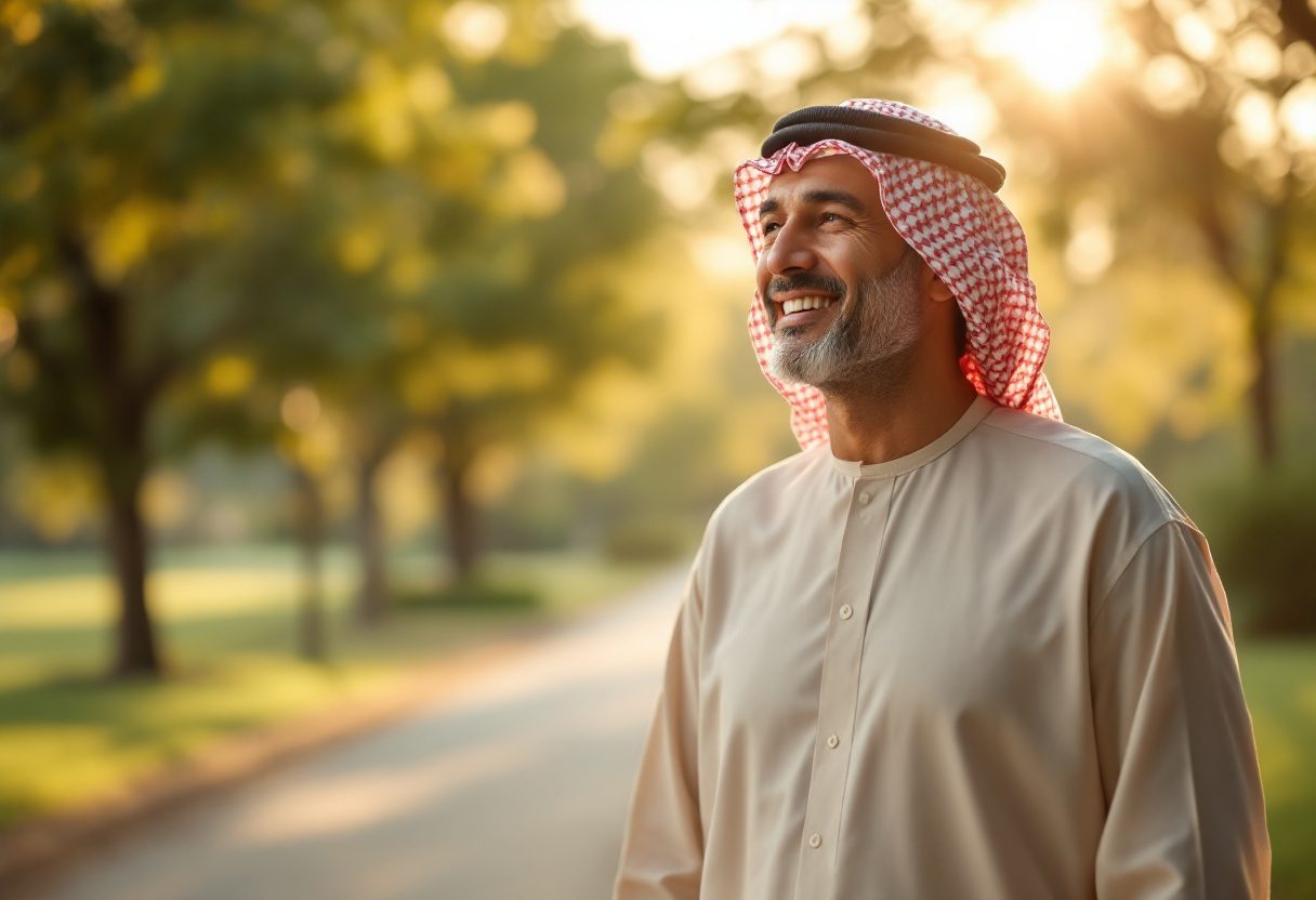 صورة نمط حياة لمكمل غذائي طبيعي