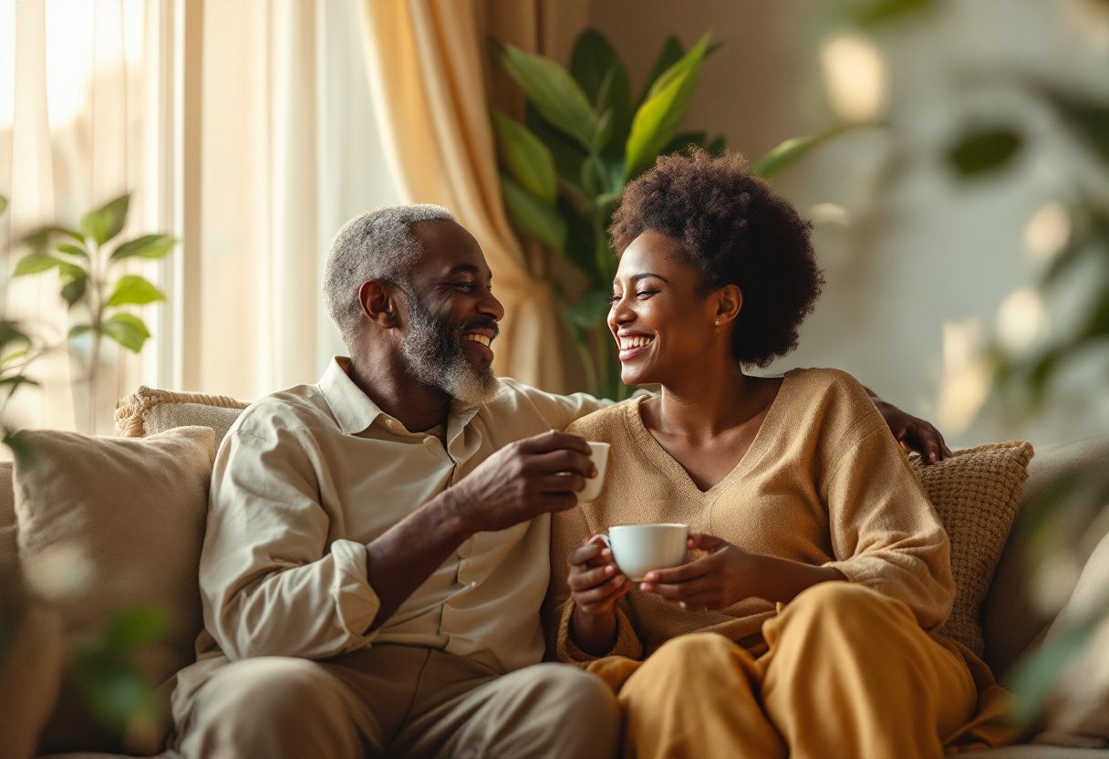 Scène lifestyle Lumora en utilisation