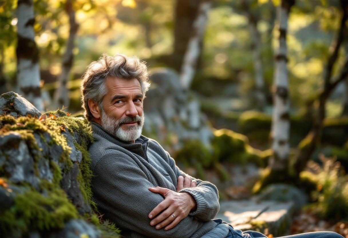 Persona manteniendo hábitos saludables con alimentación natural