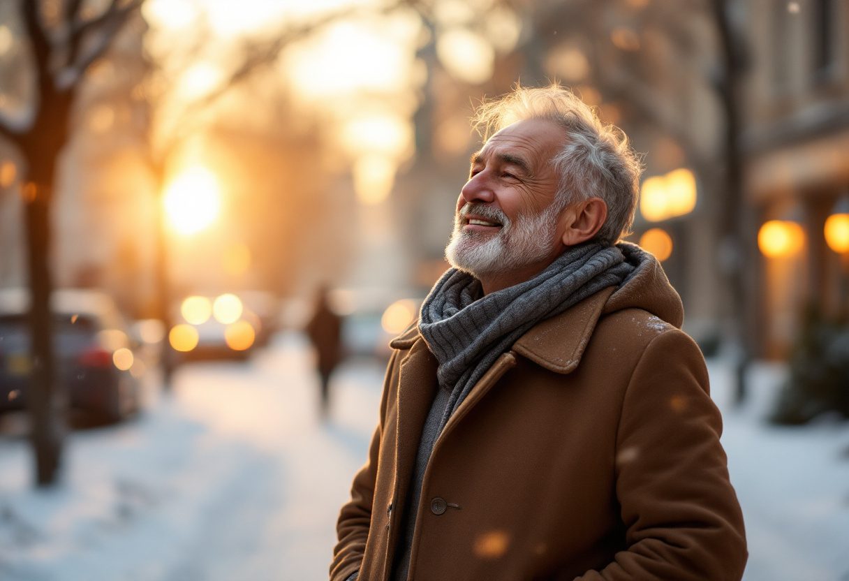 Lifestyle: чоловік у ботинках Tommy Hilfiger 4420 на міських вулицях