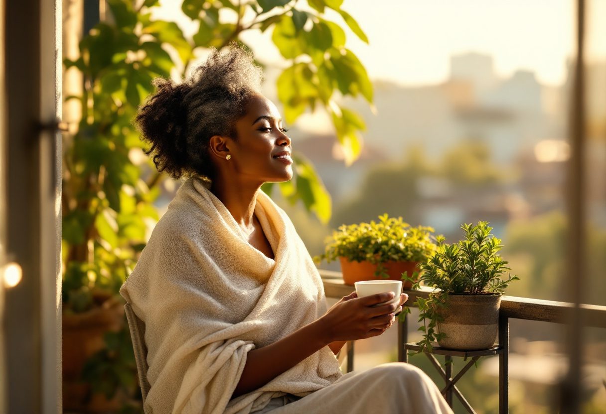 Lifestyle thematic image for Blackmaca supplement