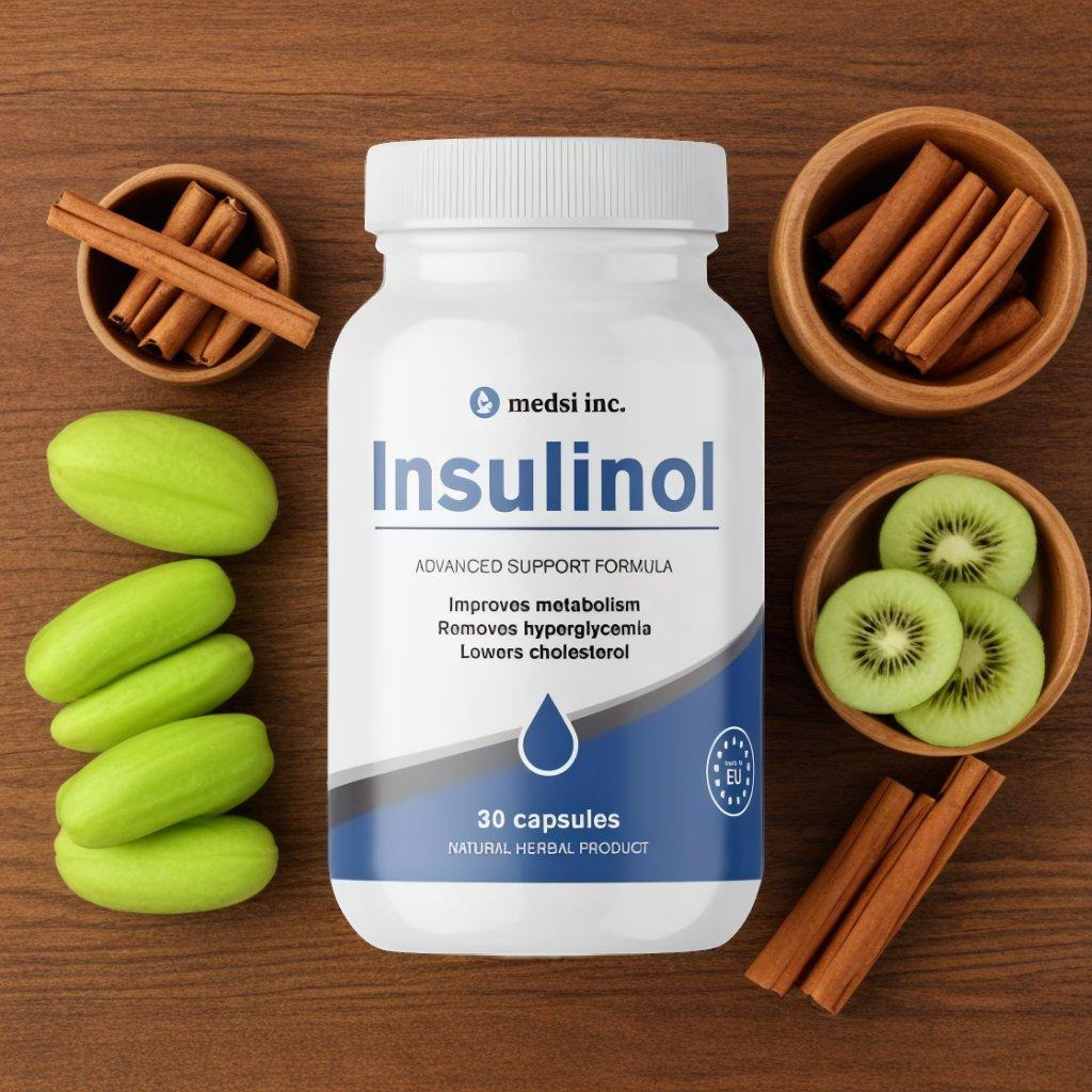 Insulinol capsules bottle