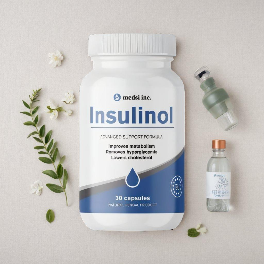 Insulinol supplement packaging