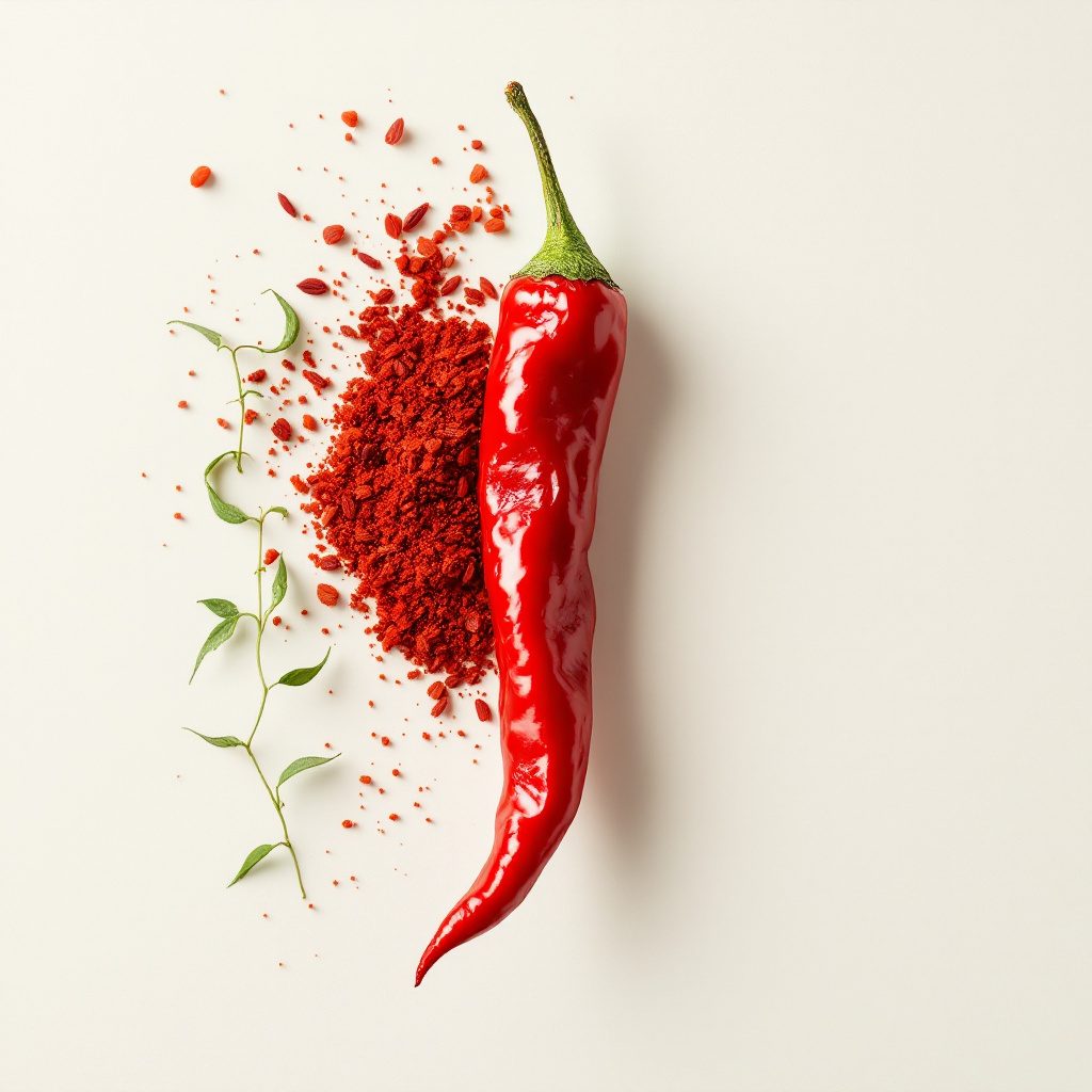 Cayenne ardei iute roșu