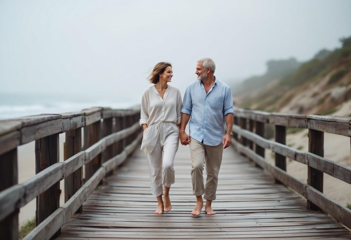 Daily self-care routine with natural nail and skin wellness products