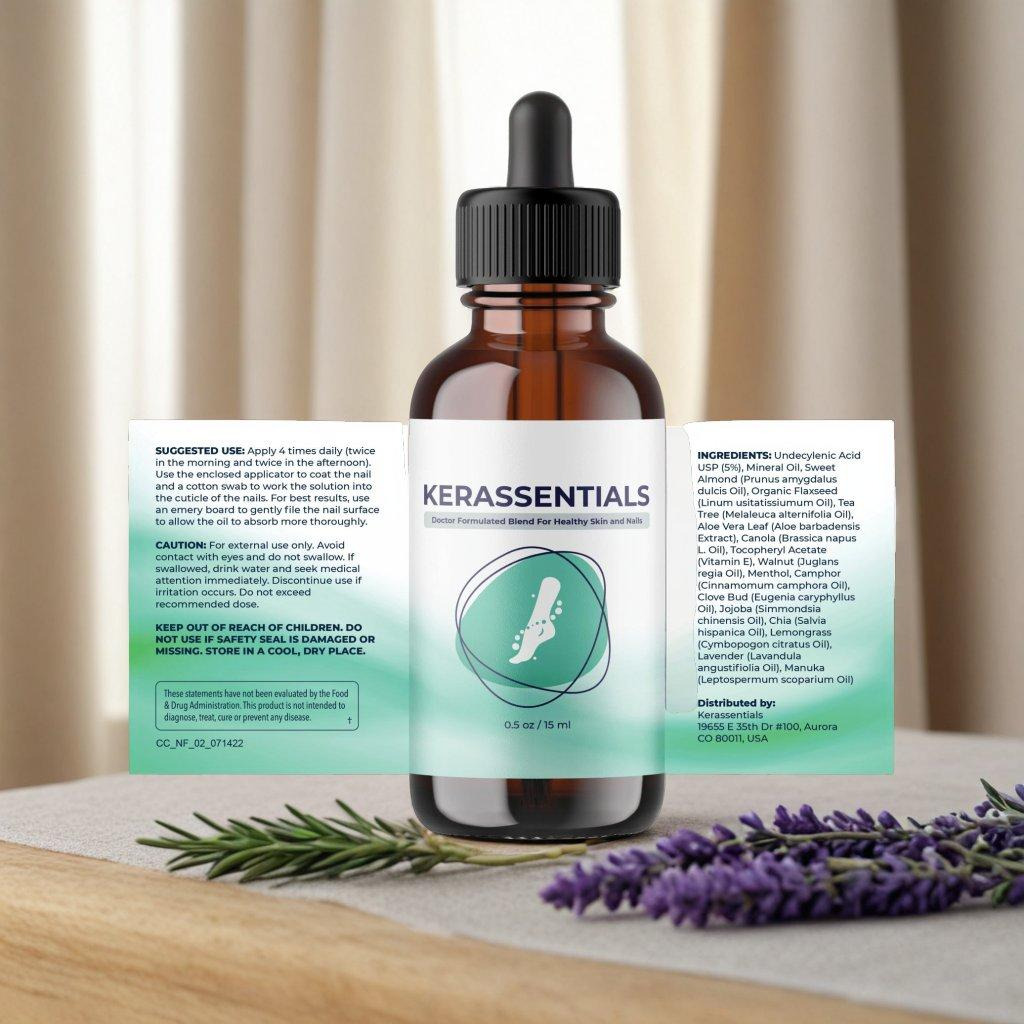 Kerassentials product bottle packshot