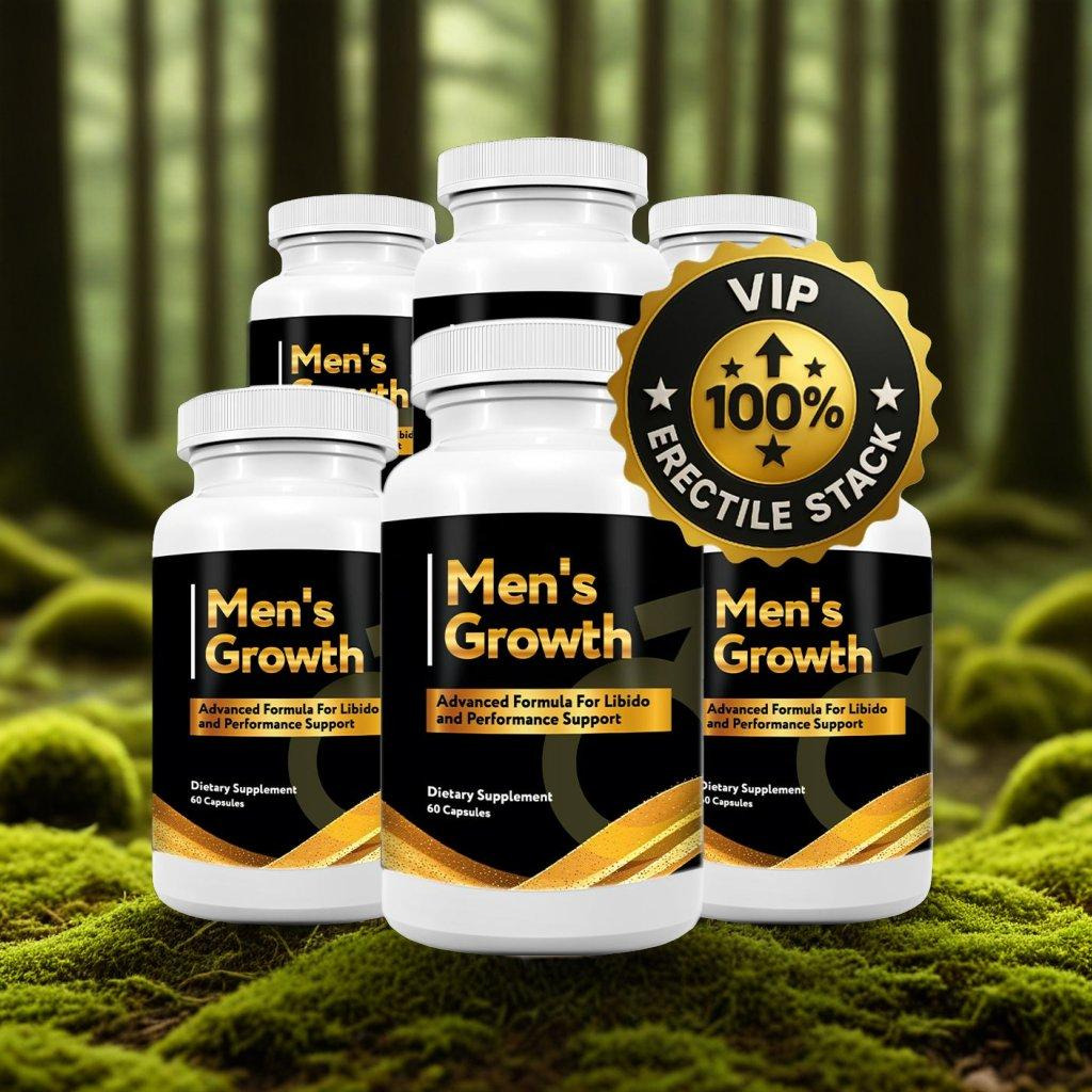 MensGrowth complete product packaging