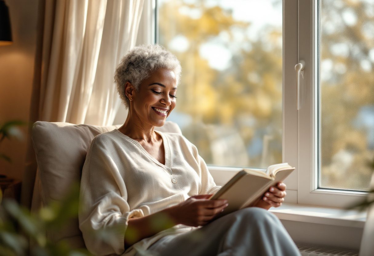 Relaxed lifestyle with supplement