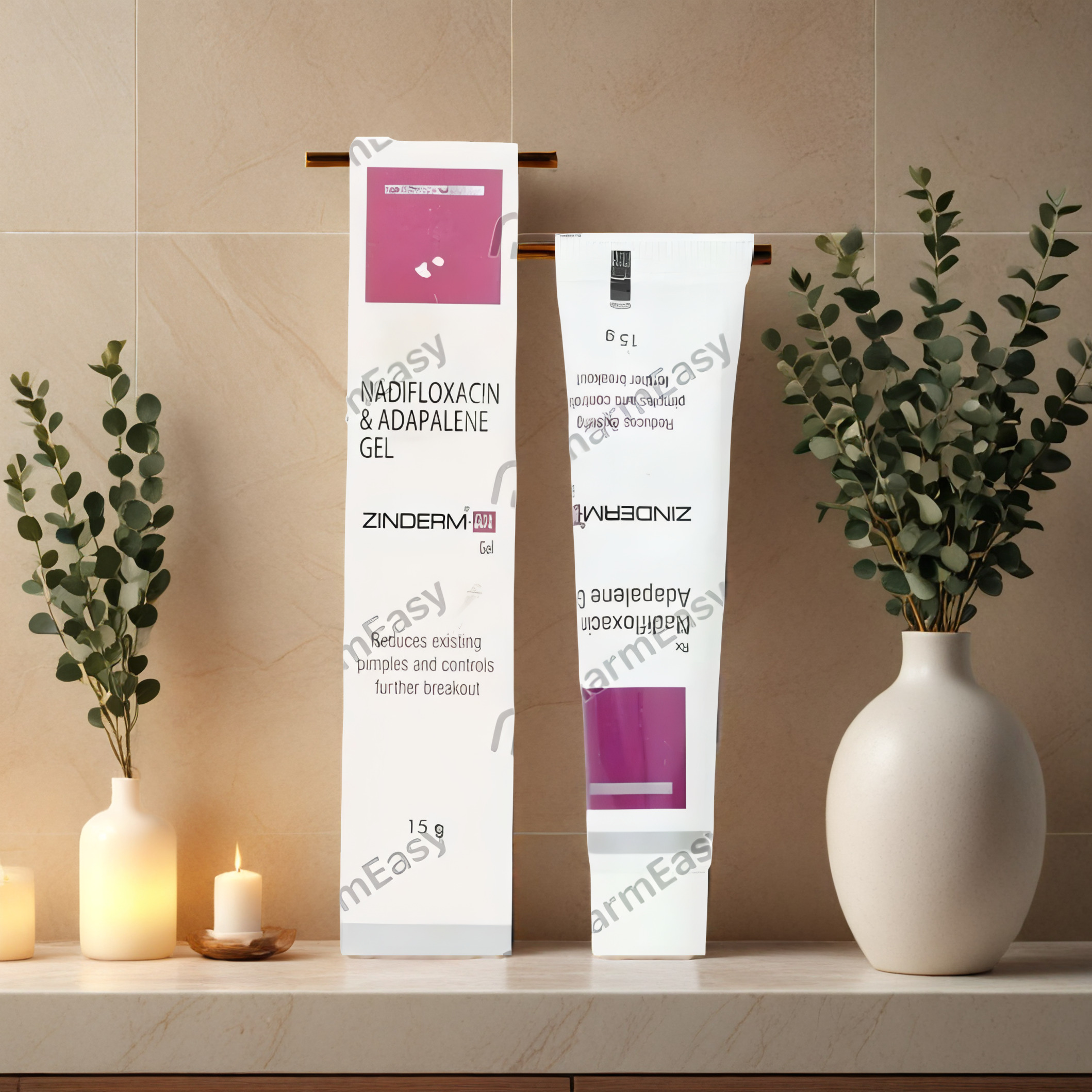 Zinderm mahsuloti qadoqda